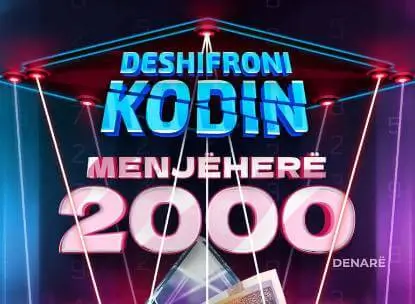 Thye kodin në 60 sekonda dhe fito 2000 dinarë!